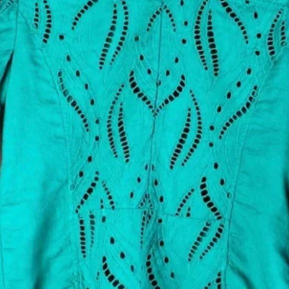 Chico's Linen Jacket Small - Picture 4 of 5